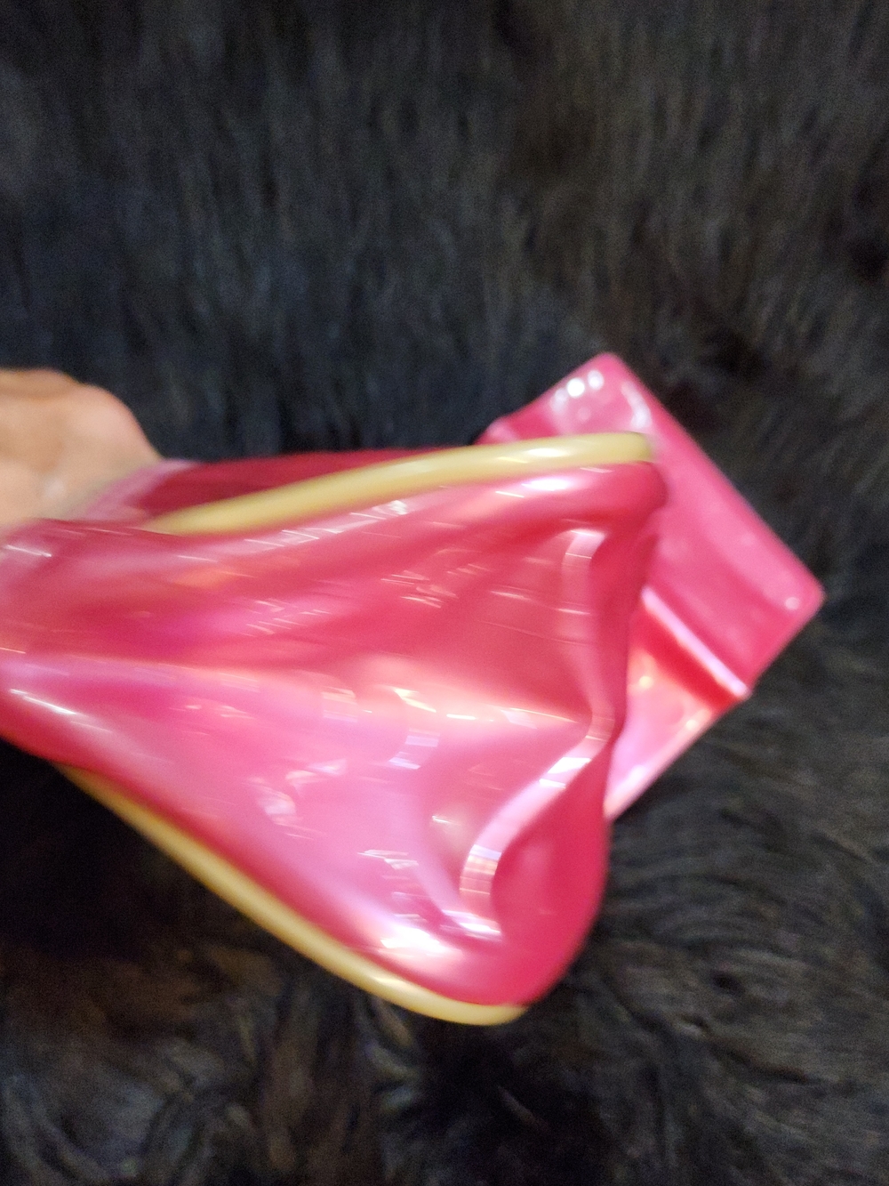 Clinique Hot Pink Cosmetic Pouch Set with Card Case - Picture 8 of 16